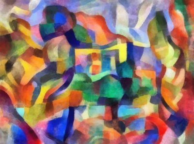 jord og himmel, 2017, af Alex Caminker